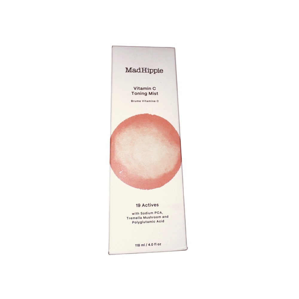 Mad Hippie Vitamin C Toning Mist 4oz 118ml Hydrating Face Spray 19 Actives NEW